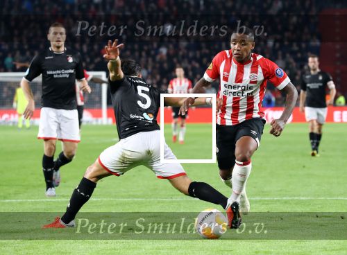 Eindhoven, 20 Oktober 2018 Kompetitiewedstrijd PSV-SC Emmen, eindstand 6-0 Seizoen 2018-2019
Steven Bergwijn