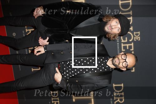 Amsterdam 23 oktober 2018
Premiere de dirigent in Tuschinski.Tommie Driessen met partner