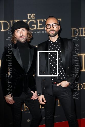 Amsterdam 23 oktober 2018
Premiere de dirigent in Tuschinski.Tommie Driessen met partner