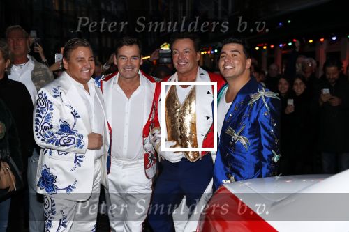 Amsterdam 5 november 2018
Opening Toppers party cafe met Jan Smit Jeroen v d Boom Rene Froger en Gerard Joling.