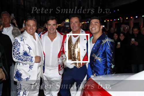 Amsterdam 5 november 2018
Opening Toppers party cafe met Jan Smit Jeroen v d Boom Rene Froger en Gerard Joling.