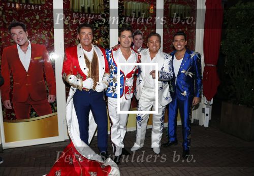 Amsterdam 5 november 2018
Opening Toppers party cafe met Jan Smit Jeroen v d Boom Rene Froger en Gerard Joling.