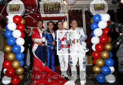 Amsterdam 5 november 2018
Opening Toppers party cafe met Jan Smit Jeroen v d Boom Rene Froger en Gerard Joling.