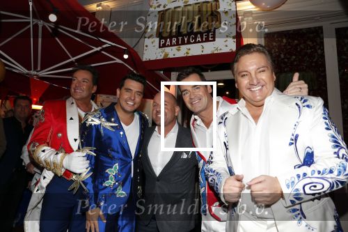 Amsterdam 5 november 2018
Opening Toppers party cafe met Jan Smit Jeroen v d Boom Rene Froger en Gerard Joling.