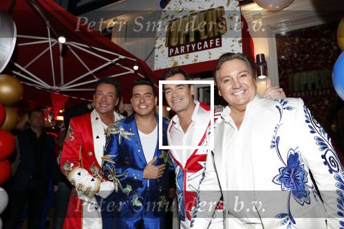 Amsterdam 5 november 2018
Opening Toppers party cafe met Jan Smit Jeroen v d Boom Rene Froger en Gerard Joling.