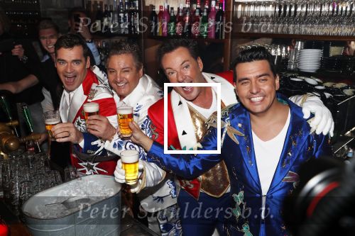 Amsterdam 5 november 2018
Opening Toppers party cafe met Jan Smit Jeroen v d Boom Rene Froger en Gerard Joling.