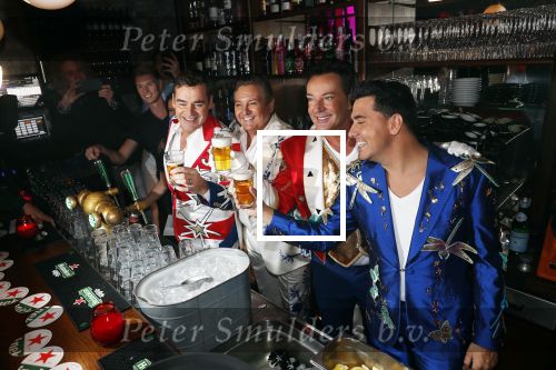 Amsterdam 5 november 2018
Opening Toppers party cafe met Jan Smit Jeroen v d Boom Rene Froger en Gerard Joling.