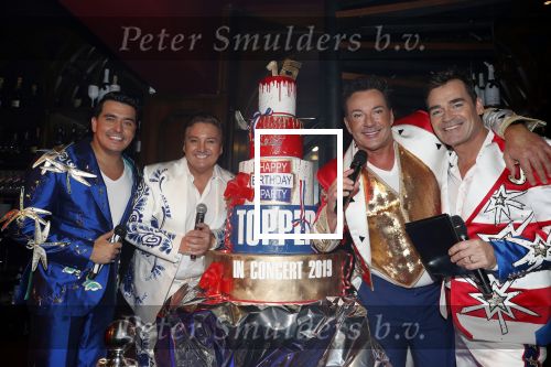 Amsterdam 5 november 2018
Opening Toppers party cafe met Jan Smit Jeroen v d Boom Rene Froger en Gerard Joling.