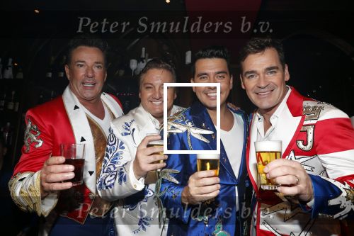 Amsterdam 5 november 2018
Opening Toppers party cafe met Jan Smit Jeroen v d Boom Rene Froger en Gerard Joling.