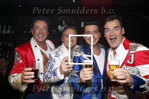 Amsterdam 5 november 2018
Opening Toppers party cafe met Jan Smit Jeroen v d Boom Rene Froger en Gerard Joling.