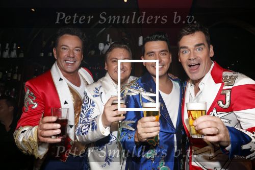 Amsterdam 5 november 2018
Opening Toppers party cafe met Jan Smit Jeroen v d Boom Rene Froger en Gerard Joling.