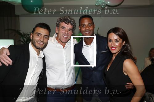Amsterdam 4 oktober 2018
Gala ten bate van het Kluivert Dog rescue center op Curacao (patrick en Rosanna Kluivert) in het Pescana Hotel. Touzani met Patrick en Rob Hermans met zijn vrouw