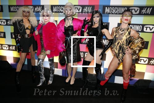Amsterdam 5 november 2018
Presentatie samenwerking H&M en Moschino in escape. Travestiet