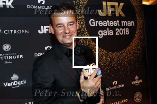 Amsterdam 8 oktober 2018
JFK Gala in de harbour Club. Wilfred Genee ontvangt uit handen van Prins Bernhard de prijs voor man van het jaar. Marieke Elsinga presenteert het gala.