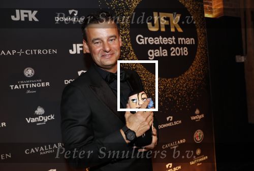 Amsterdam 8 oktober 2018
JFK Gala in de harbour Club. Wilfred Genee ontvangt uit handen van Prins Bernhard de prijs voor man van het jaar. Marieke Elsinga presenteert het gala.