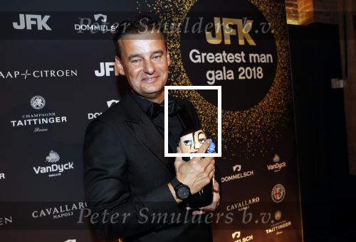 Amsterdam 8 oktober 2018
JFK Gala in de harbour Club. Wilfred Genee ontvangt uit handen van Prins Bernhard de prijs voor man van het jaar. Marieke Elsinga presenteert het gala.