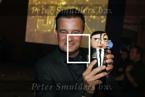 Amsterdam 8 oktober 2018
JFK Gala in de harbour Club. Wilfred Genee ontvangt uit handen van Prins Bernhard de prijs voor man van het jaar. Marieke Elsinga presenteert het gala.
