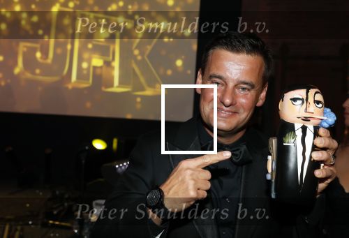 Amsterdam 8 oktober 2018
JFK Gala in de harbour Club. Wilfred Genee ontvangt uit handen van Prins Bernhard de prijs voor man van het jaar. Marieke Elsinga presenteert het gala.