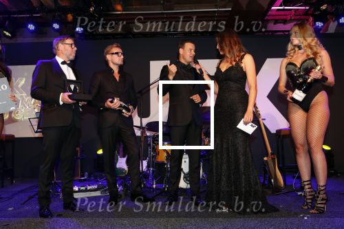 Amsterdam 8 oktober 2018
JFK Gala in de harbour Club. Wilfred Genee ontvangt uit handen van Prins Bernhard de prijs voor man van het jaar. Marieke Elsinga presenteert het gala.