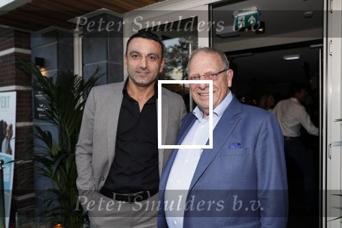 Amsterdam 4 oktober 2018
Gala ten bate van het Kluivert Dog rescue center op Curacao (patrick en Rosanna Kluivert) in het Pescana Hotel. Wim Zegwaard met Tamer Gonen