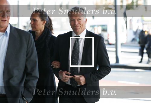 Amsterdam 27 oktober 2018
Herdenkingsdienst voor Wim Kok in het Concertgebouw van Amsterdam. Wouter Bos en partner Barbara Bos