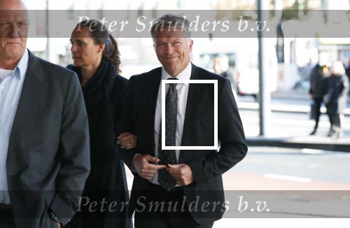 Amsterdam 27 oktober 2018
Herdenkingsdienst voor Wim Kok in het Concertgebouw van Amsterdam. Wouter Bos en partner Barbara Bos