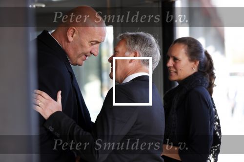 Amsterdam 27 oktober 2018
Herdenkingsdienst voor Wim Kok in het Concertgebouw van Amsterdam. Wouter Bos en partner Barbara Bos