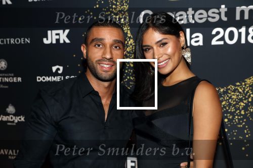 Amsterdam 8 oktober 2018
JFK Gala in de harbour Club. Wilfred Genee ontvangt uit handen van Prins Bernhard de prijs voor man van het jaar. Marieke Elsinga presenteert het gala. Yasmin Verheijen kwam met haar nieuwe vriend Khalid