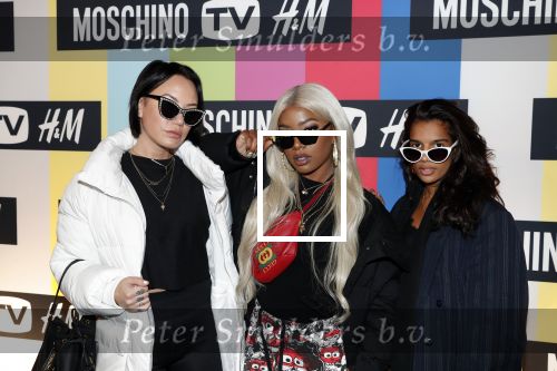 Amsterdam 5 november 2018
Presentatie samenwerking H&M en Moschino in escape. i am Aisha