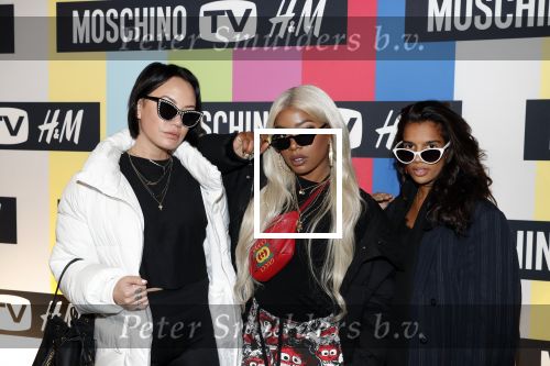 Amsterdam 5 november 2018
Presentatie samenwerking H&M en Moschino in escape. i am Aisha