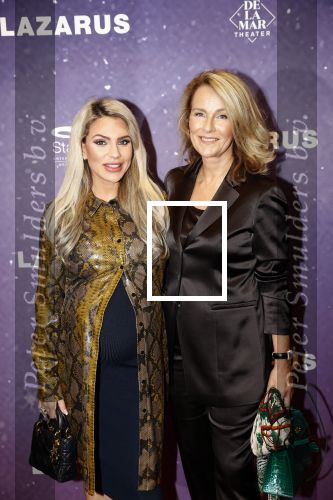 Amsterdam 13 oktober 2019
Premiere Lazarus in het deLamar theater. Aaltje v Zweden met zwangere dochter Anna Sophia