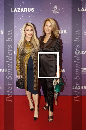 Amsterdam 13 oktober 2019
Premiere Lazarus in het deLamar theater. Aaltje v Zweden met zwangere dochter Anna Sophia