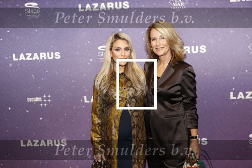 Amsterdam 13 oktober 2019
Premiere Lazarus in het deLamar theater. Aaltje v Zweden met zwangere dochter Anna Sophia