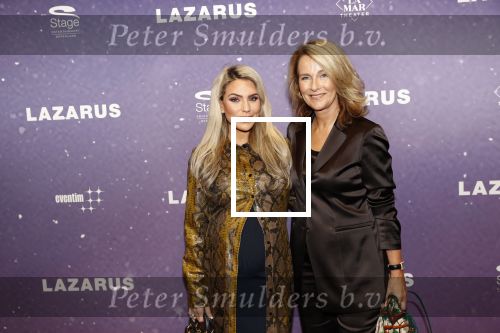 Amsterdam 13 oktober 2019
Premiere Lazarus in het deLamar theater. Aaltje v Zweden met zwangere dochter Anna Sophia