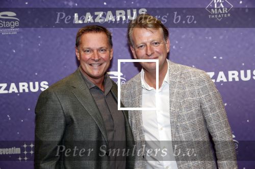 Amsterdam 13 oktober 2019
Premiere Lazarus in het deLamar theater. Albert Verlinde met de directeur van deLamar theater Andreas Fleischmann
