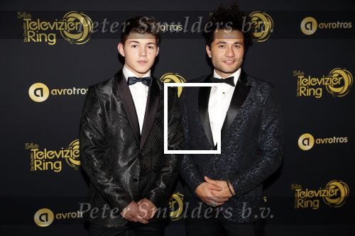 Amsterdam 9 oktober 2019
Uitreiking televizierring 2019 in AFAS Live. Alkan Coklu en Vincent Visser