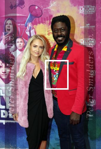 Amsterdam 6 oktober 2019
Premiere club van lelijke kinderen in Pathe Arena. Andre Dongelmanms kwam met een vriendin