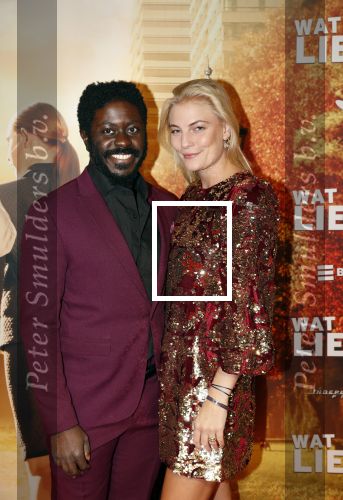Amsterdam 14 oktober 2019
Premiere Wat is dan liefde in Tuschinski. Andre Dongelmans met een kennis