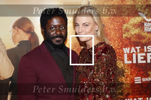 Amsterdam 14 oktober 2019
Premiere Wat is dan liefde in Tuschinski. Andre Dongelmans met een kennis
