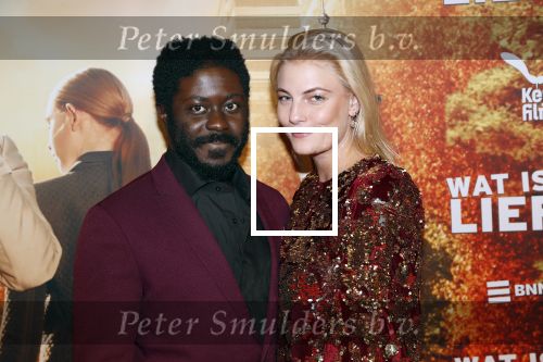 Amsterdam 14 oktober 2019
Premiere Wat is dan liefde in Tuschinski. Andre Dongelmans met een kennis