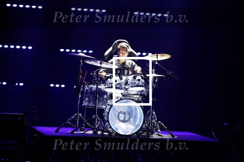 Rotterdam 18 oktober 2019
Andre Hazes met zijn band in AHOY. Micky Fisser vloog met zijn drumstel door Ahoy