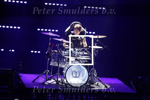 Rotterdam 18 oktober 2019
Andre Hazes met zijn band in AHOY. Micky Fisser vloog met zijn drumstel door Ahoy