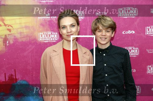 Amsterdam 6 oktober 2019
Premiere club van lelijke kinderen in Pathe Arena. Aniek Pheifer kwam met haar zoon