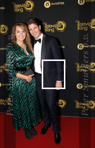 Amsterdam 9 oktober 2019
Uitreiking televizierring 2019 in AFAS Live. Anne-Mar Zwart en partner
