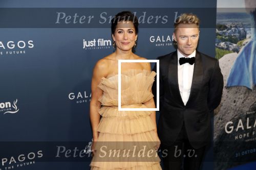 Amsterdam 28 oktober 2019
Premiere Galapagos in Tuschinski. Ronan Keating en Annechien Steenhuizen