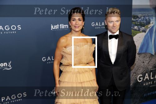 Amsterdam 28 oktober 2019
Premiere Galapagos in Tuschinski. Ronan Keating en Annechien Steenhuizen