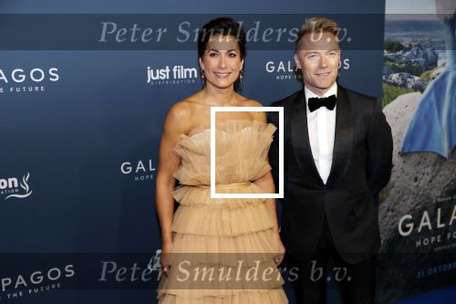 Amsterdam 28 oktober 2019
Premiere Galapagos in Tuschinski. Ronan Keating en Annechien Steenhuizen