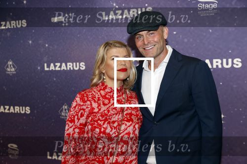 Amsterdam 13 oktober 2019
Premiere Lazarus in het deLamar theater. Annemarie Jung met man