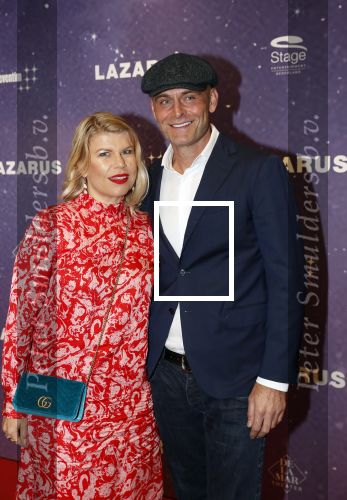 Amsterdam 13 oktober 2019
Premiere Lazarus in het deLamar theater. Annemarie Jung met man