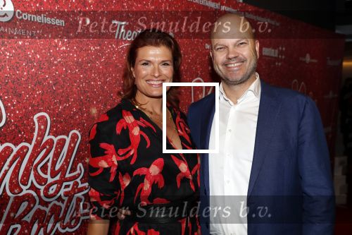 Amsterdam 11 november 2019
Premiere Kinky boots in theater de Meervaart. Anouk v Nes met partner